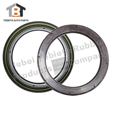 OEM 10045887 콘메트 축 오일 실 121X160.5X28.5mm 볼보 여분 고무 부분