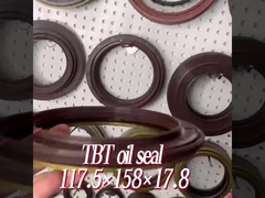 OEM NO.0256647700 / 0256646800 충돌 Oir는 트럭을 위해 BPW 축 117.5*158*17.8 Mm에 대해서 밀봉합니다